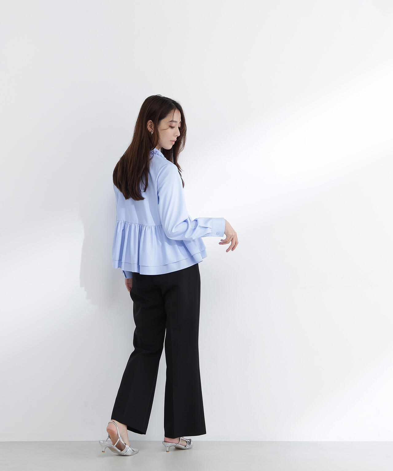 フリルカラーシャツ | NATURAL BEAUTY BASIC（ナチュラルビューティー