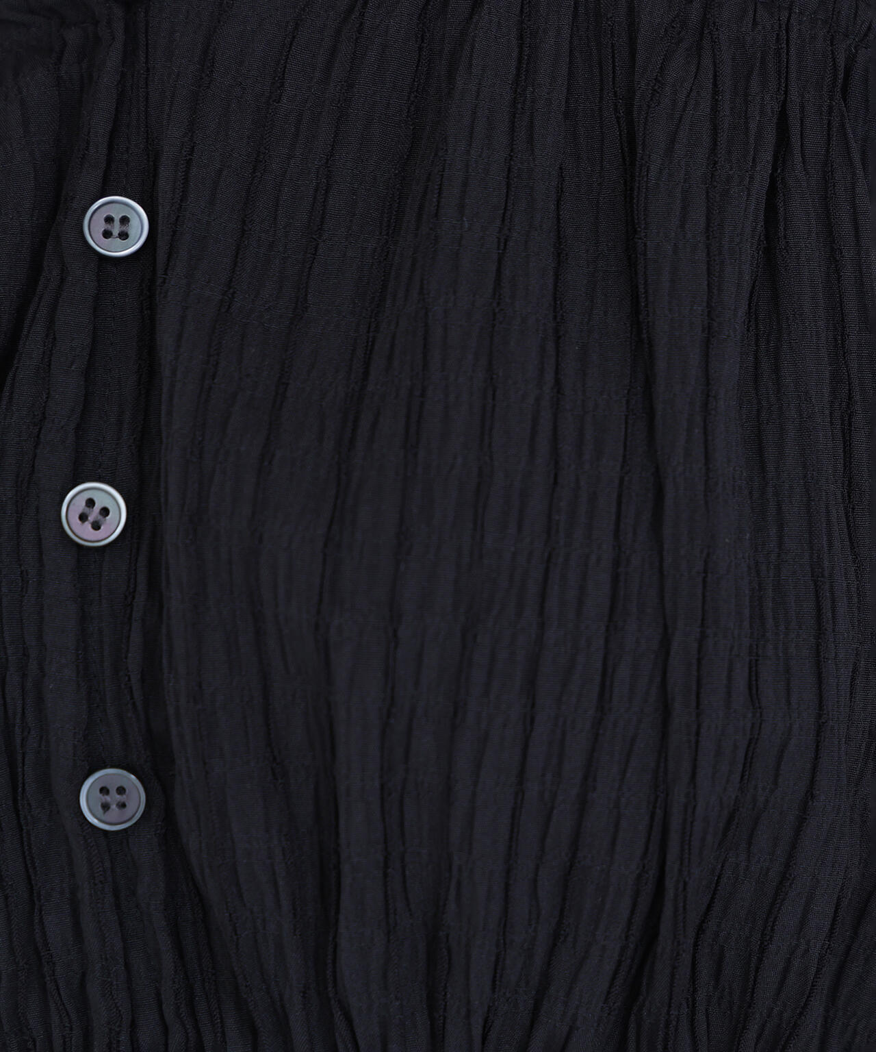 Vネックギャザーブラウス