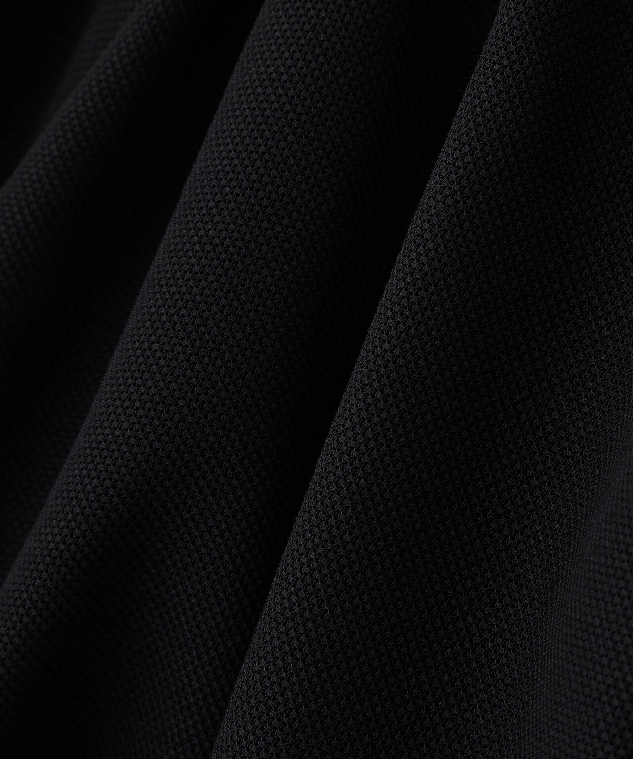 メッシュギャザーペプラムブラウス