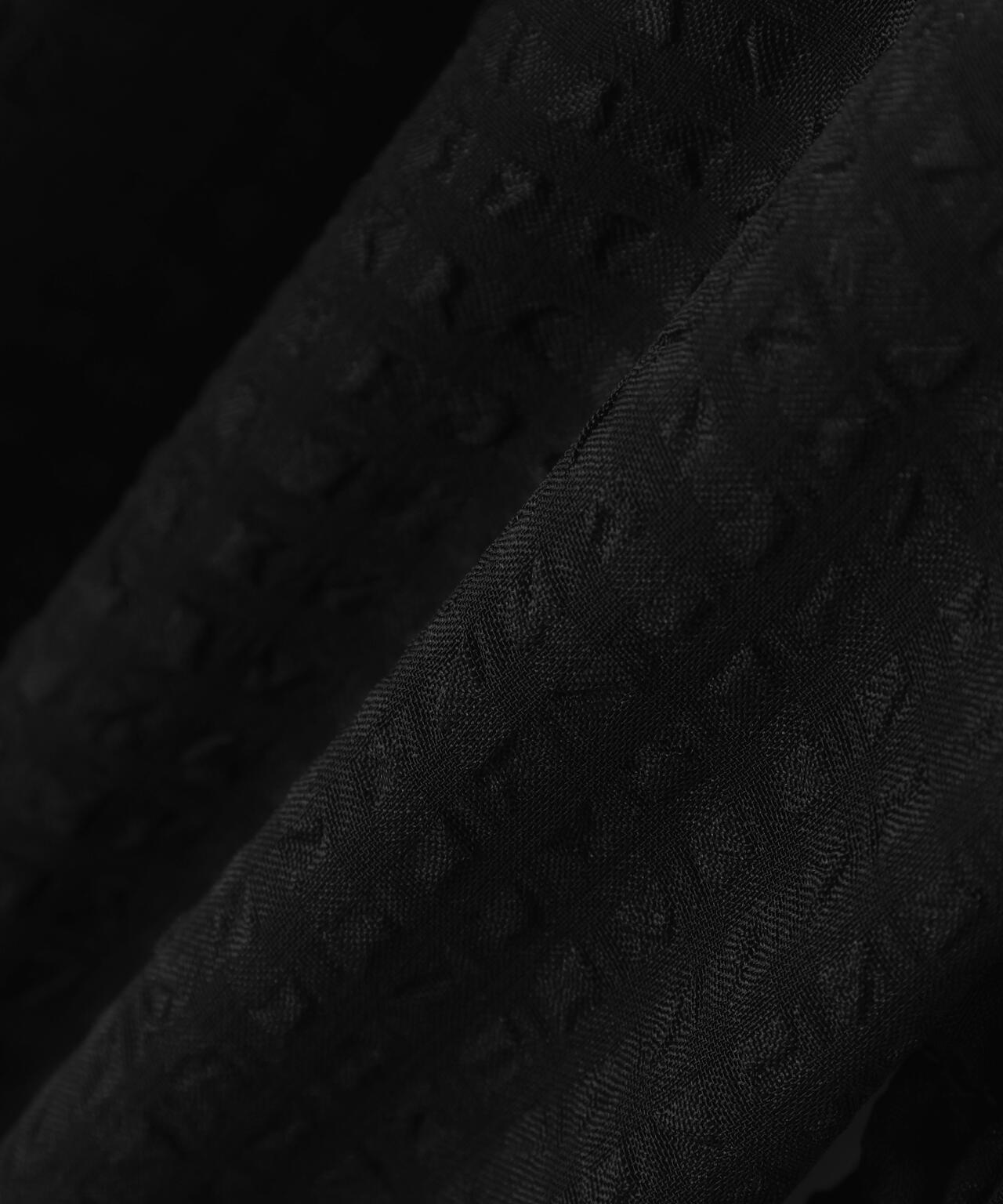 【一部店舗・mix.tokyo 限定カラー：イエロー】シアーチェックシャーリングブラウス