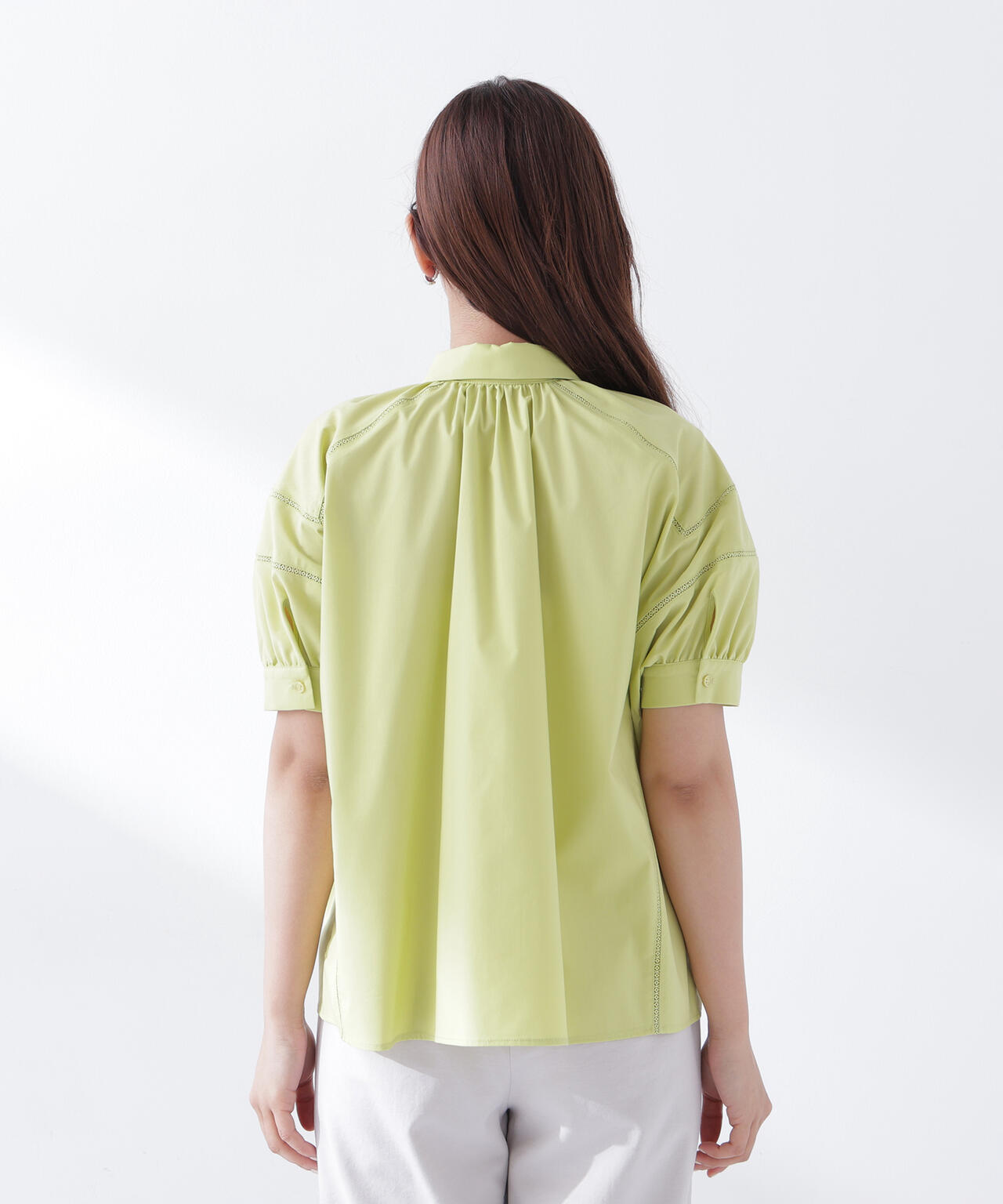 Oggi.jp掲載＞パフスリーブレースブラウス | NATURAL BEAUTY BASIC