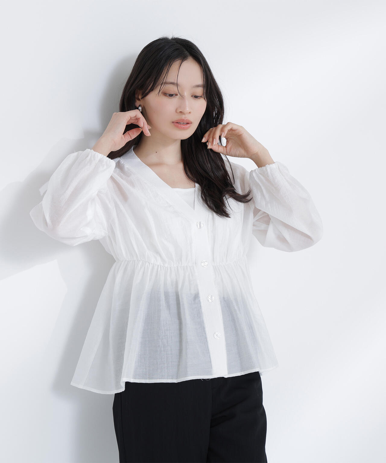 シャツカーディガン | NATURAL BEAUTY BASIC（ナチュラルビューティー