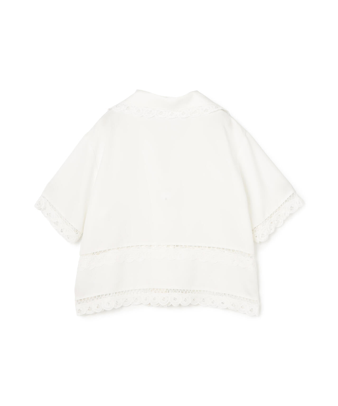 【6/12 10:00～6/15 SPECIAL COUPON 対象商品】レーストリンミングシャツ