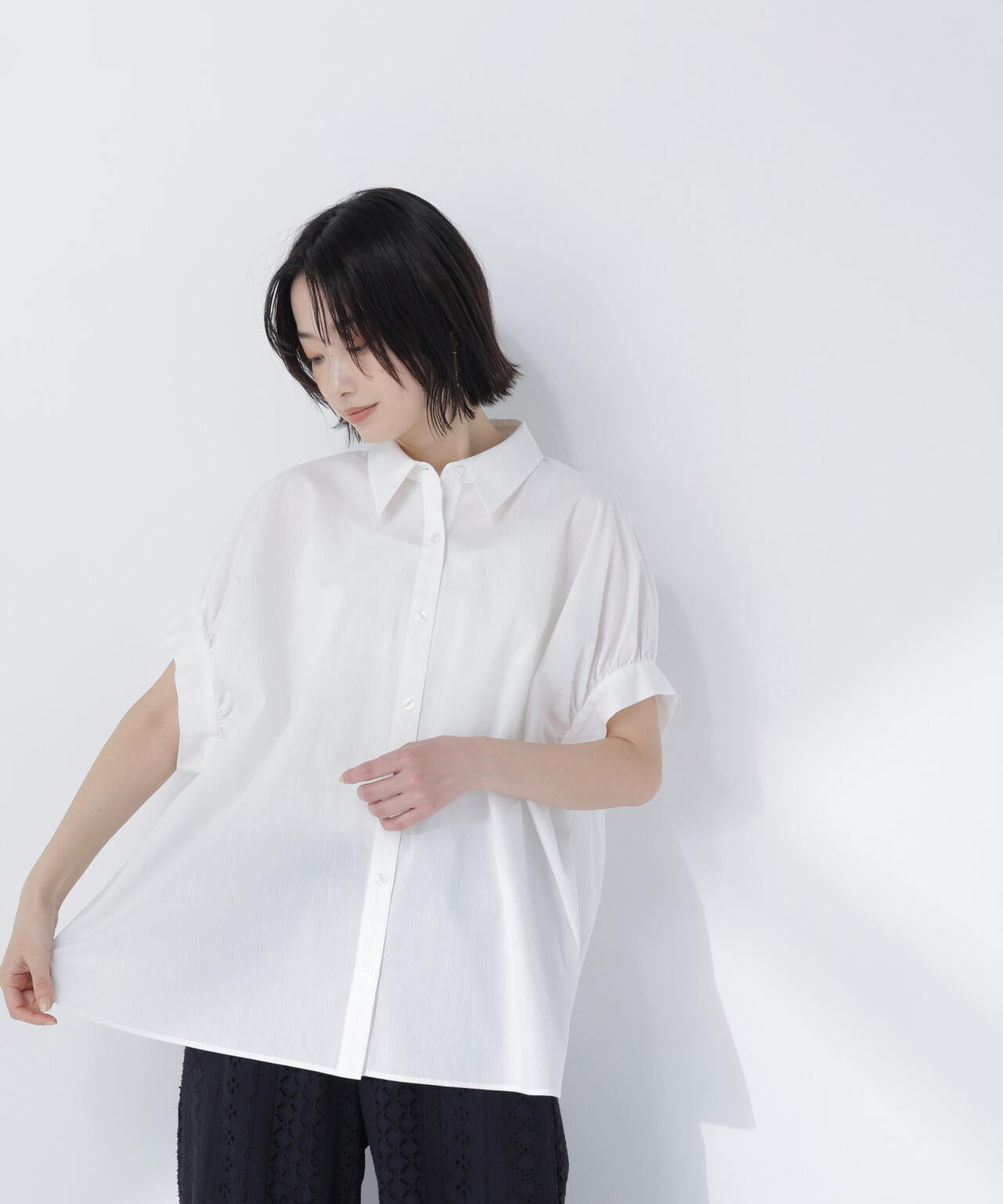 168cm B:78 W:57 H:87 着用サイズ：FR