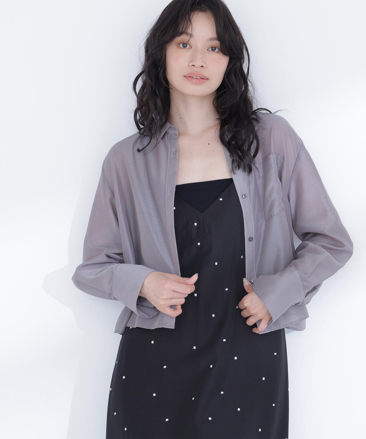 シアークロップドシャツ | NATURAL BEAUTY BASIC（ナチュラル