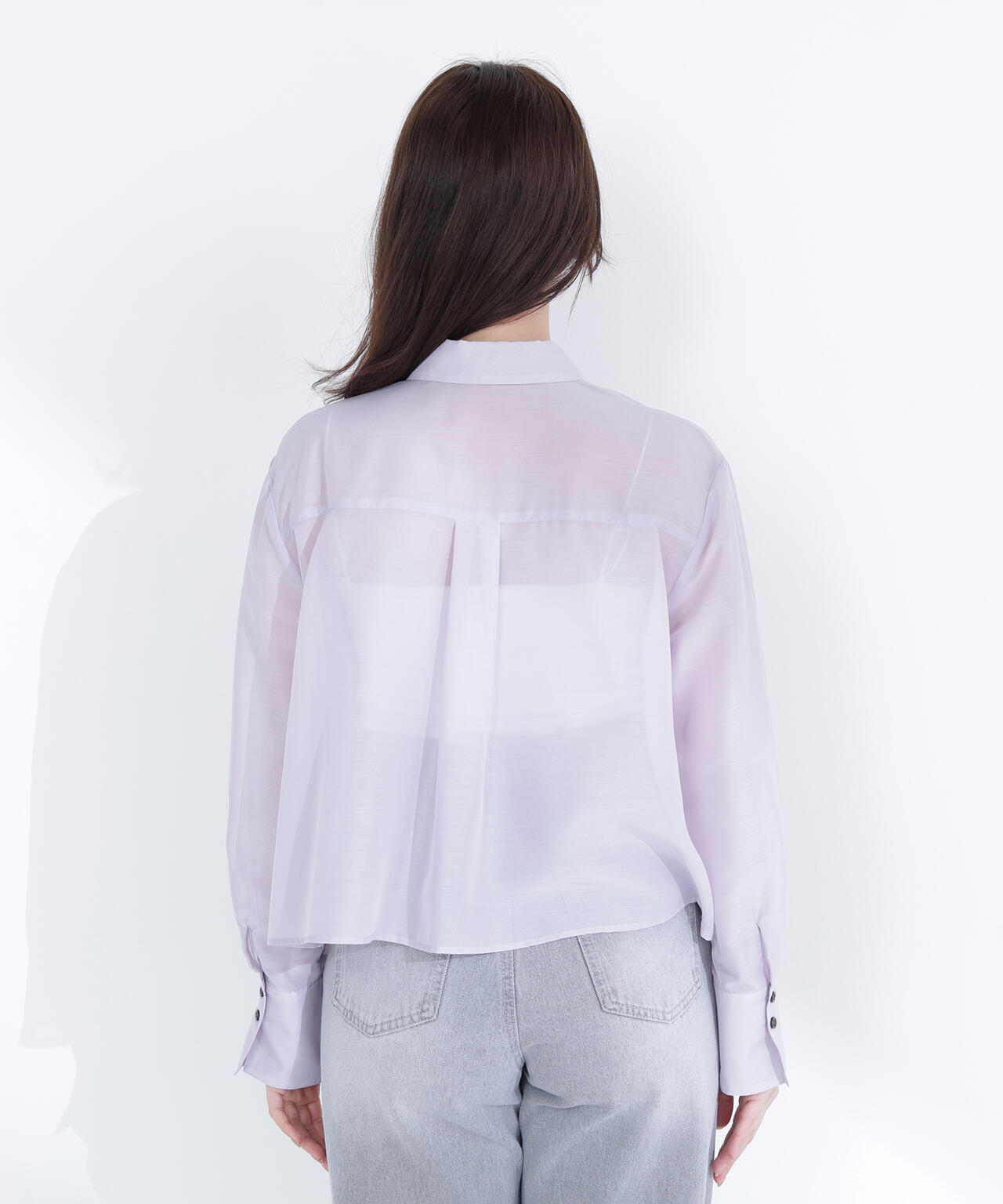 シアークロップドシャツ | NATURAL BEAUTY BASIC（ナチュラル