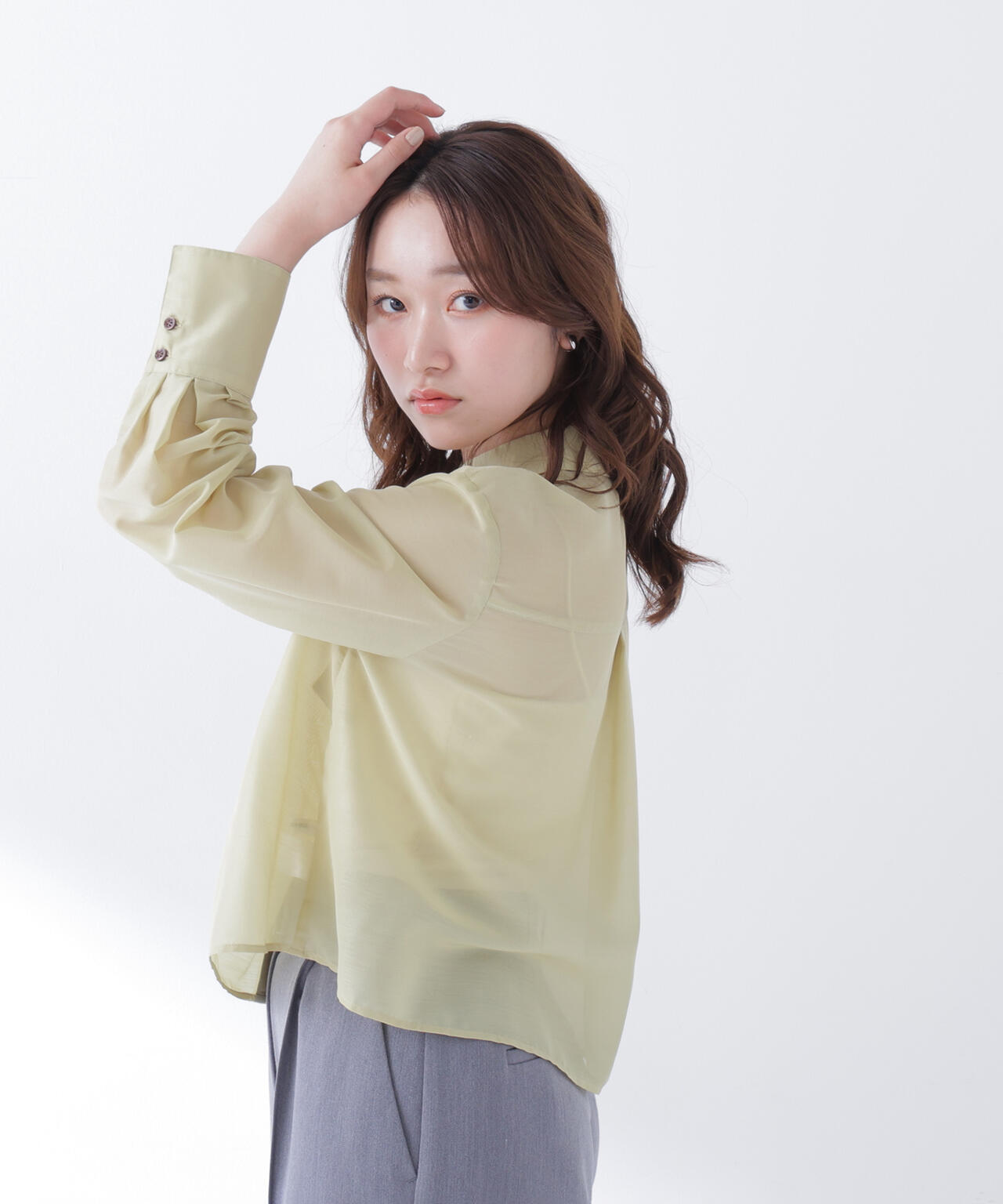 シアークロップドシャツ | NATURAL BEAUTY BASIC（ナチュラル