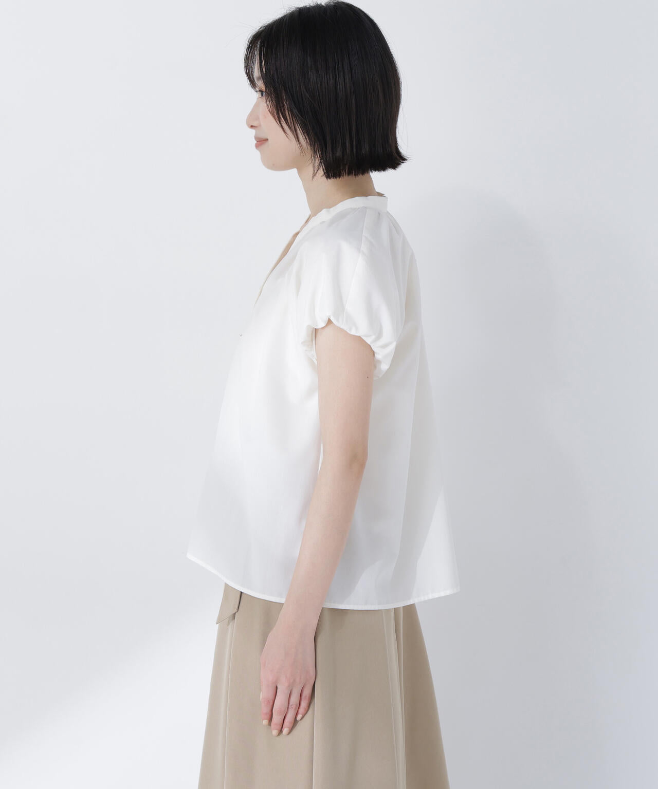 バルーンスリーブブラウス | NATURAL BEAUTY BASIC（ナチュラル