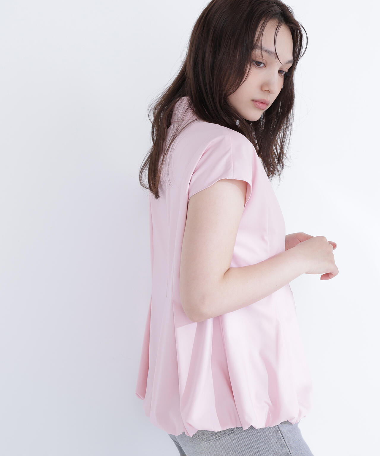バルーンヘムシャツ | NATURAL BEAUTY BASIC（ナチュラルビューティー