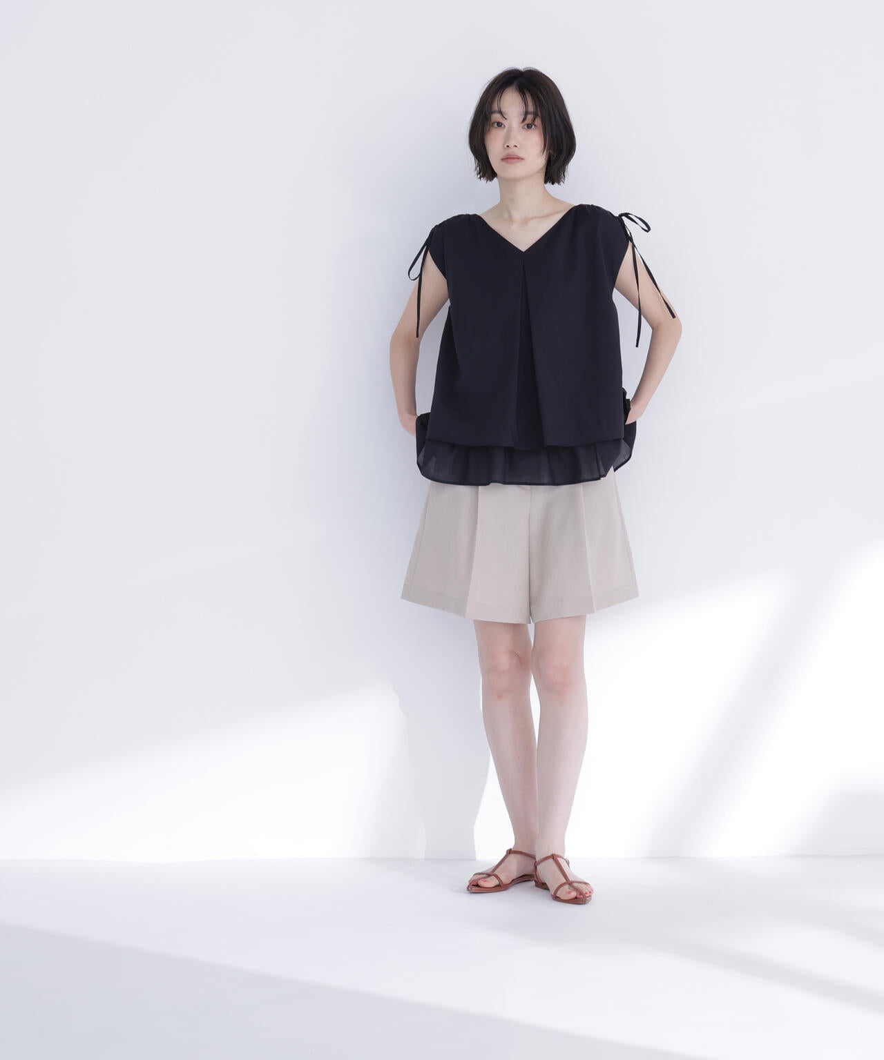 168cm B:78 W:57 H:87 着用サイズ：FR