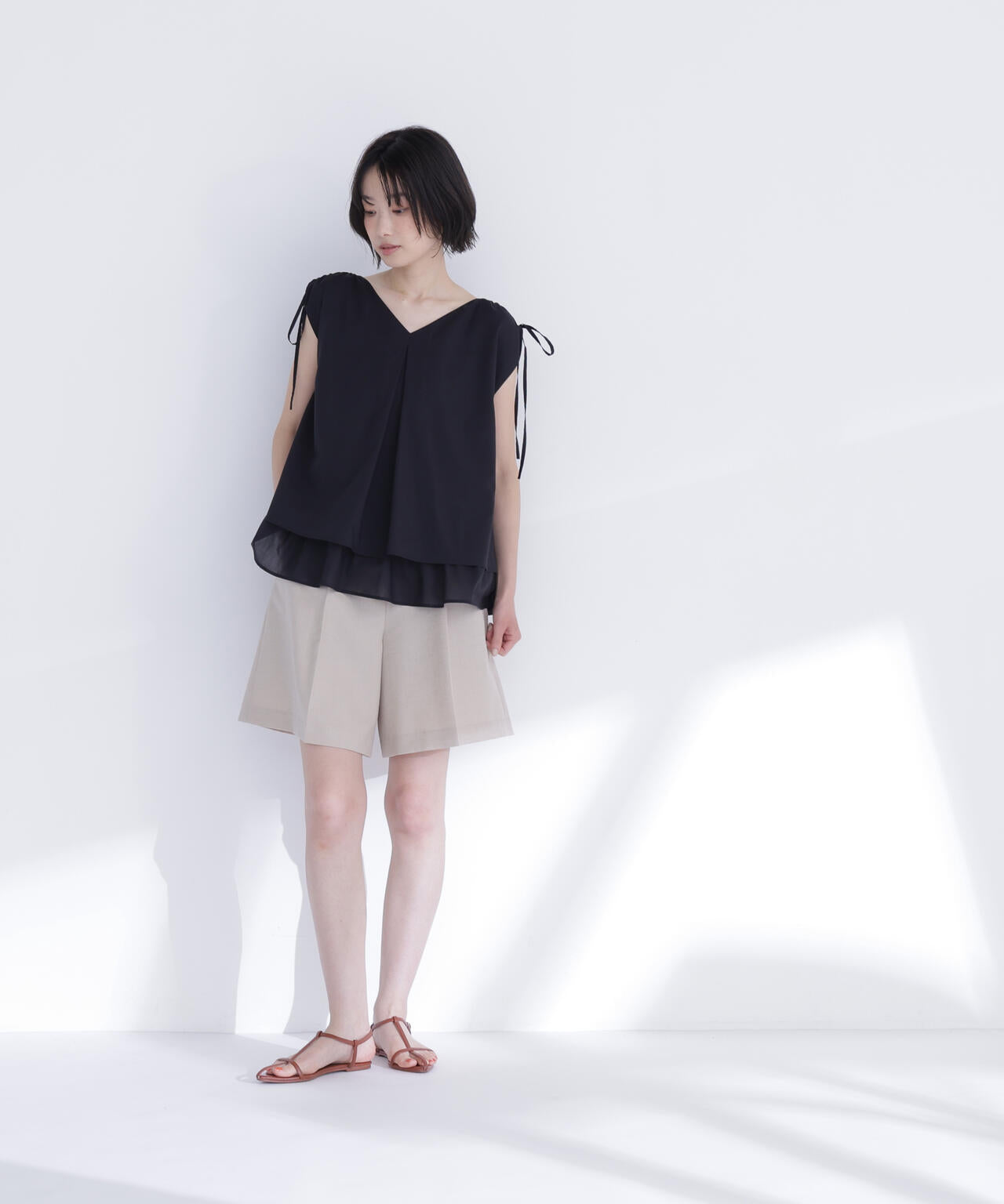 168cm B:78 W:57 H:87 着用サイズ：FR