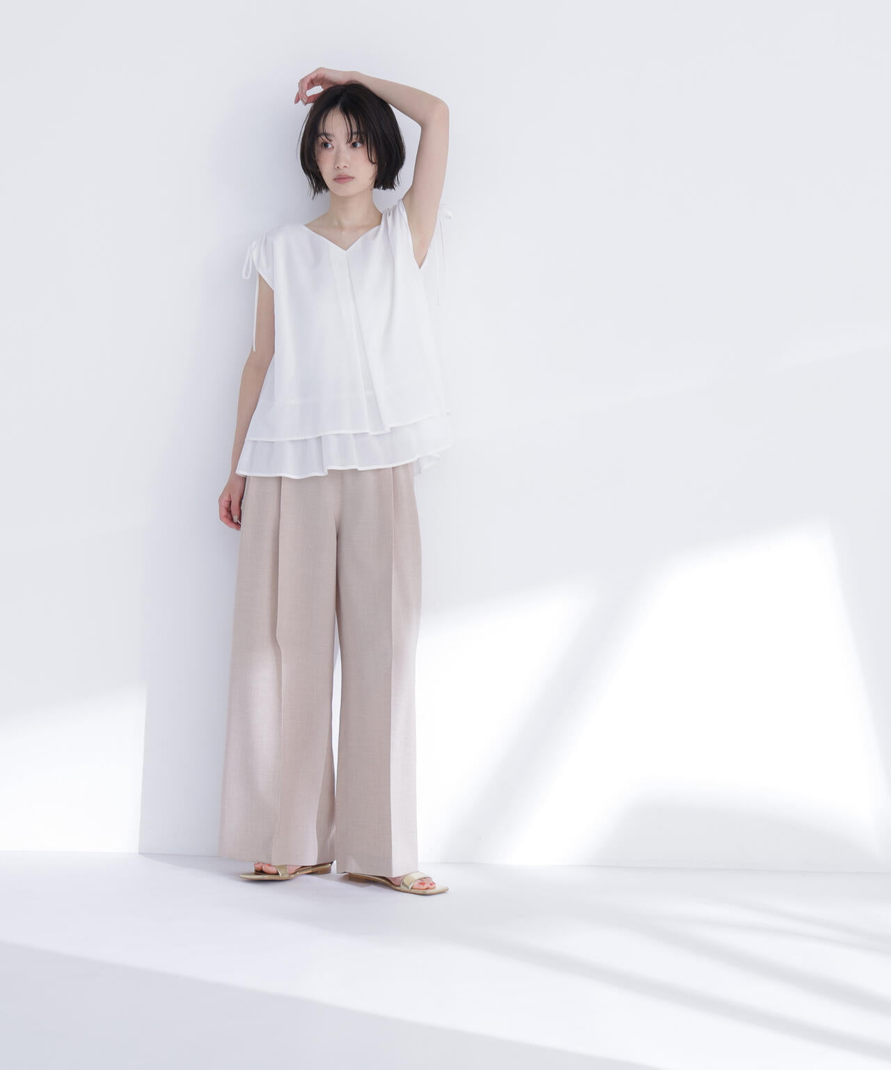 168cm B:78 W:57 H:87 着用サイズ：FR