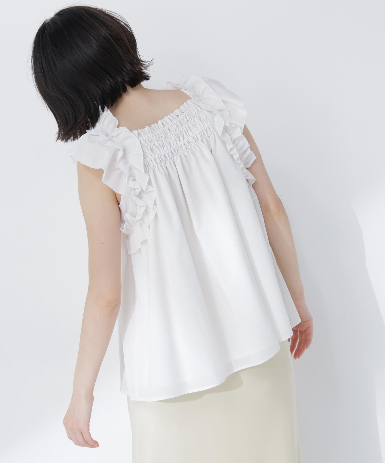 168cm B:78 W:57 H:87 着用サイズ：FR