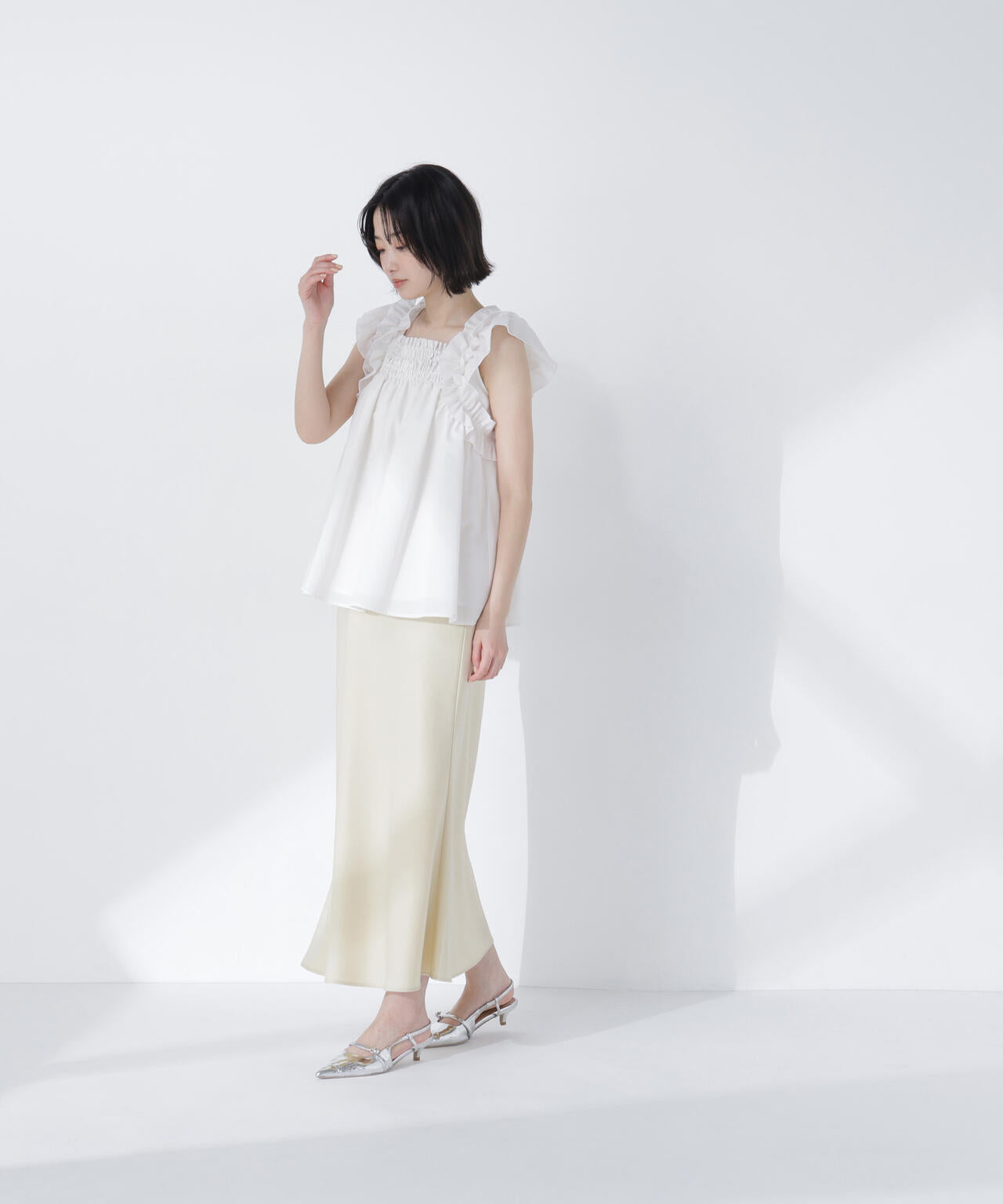 168cm B:78 W:57 H:87 着用サイズ：FR