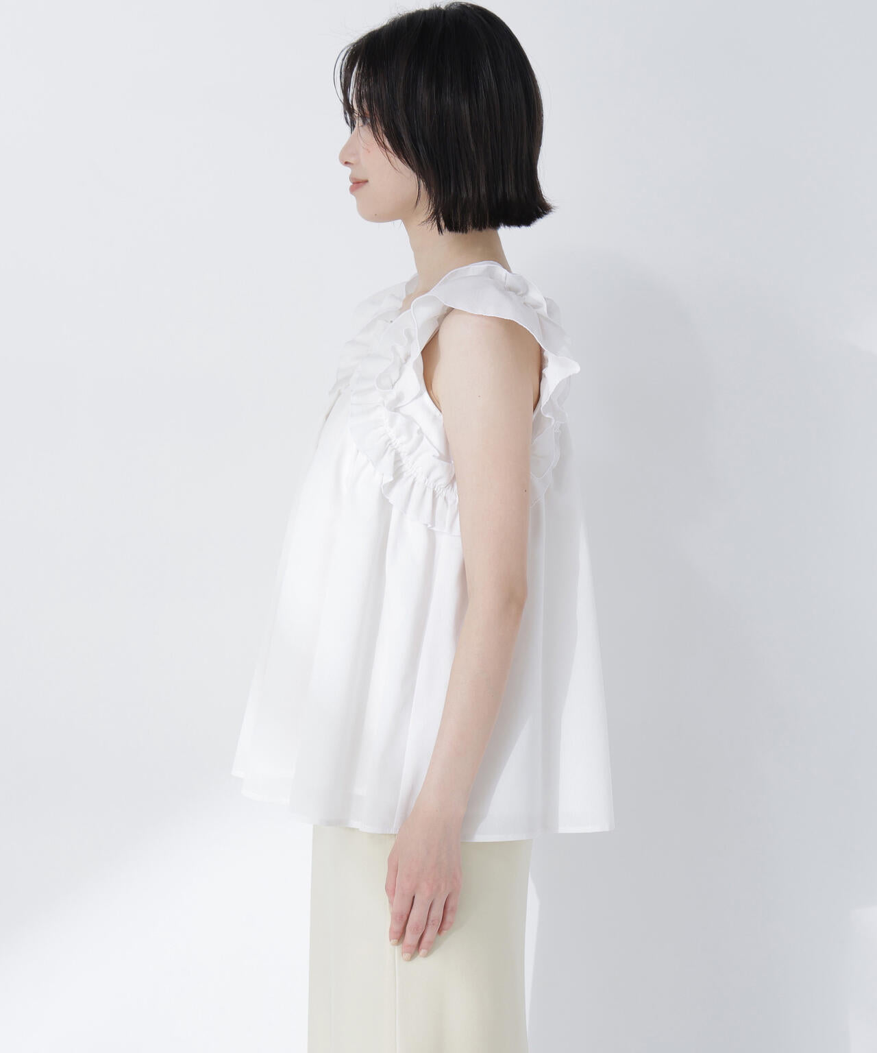 168cm B:78 W:57 H:87 着用サイズ：FR