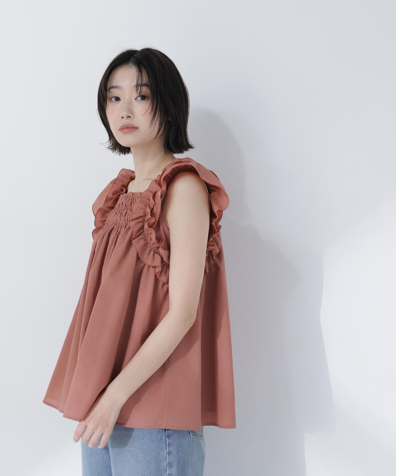 168cm B:78 W:57 H:87 着用サイズ：FR