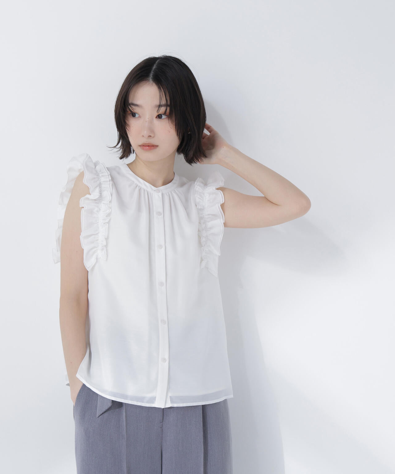 168cm B:78 W:57 H:87 着用サイズ：M