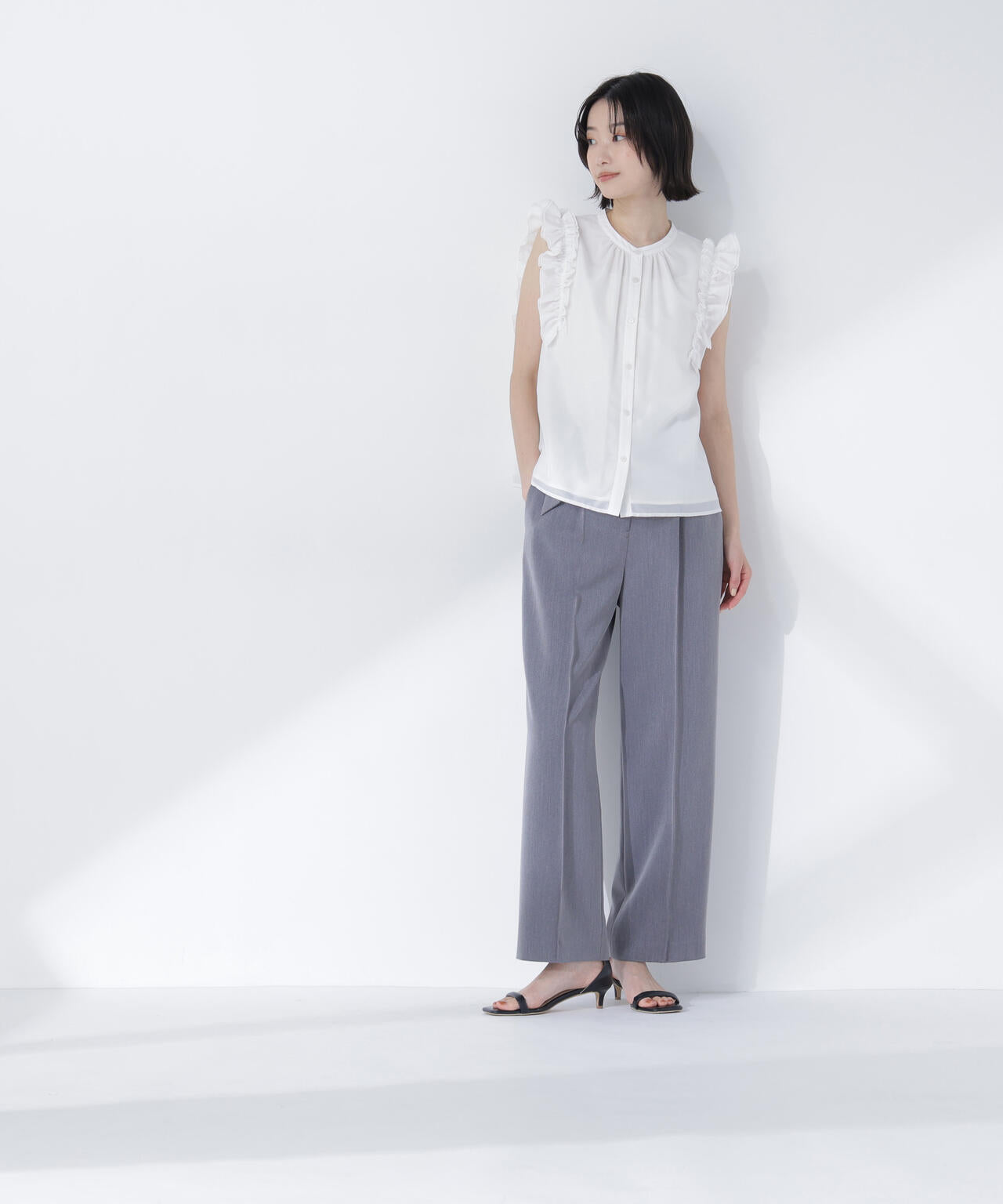 168cm B:78 W:57 H:87 着用サイズ：M