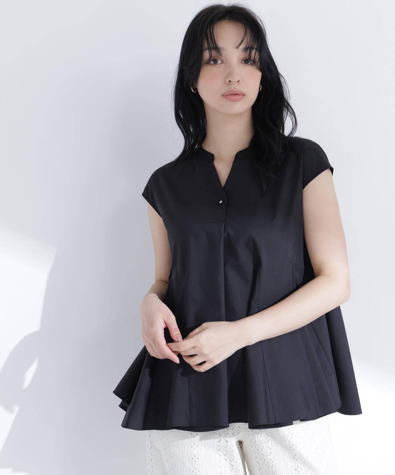 マチフレアブラウス | NATURAL BEAUTY BASIC（ナチュラルビューティー