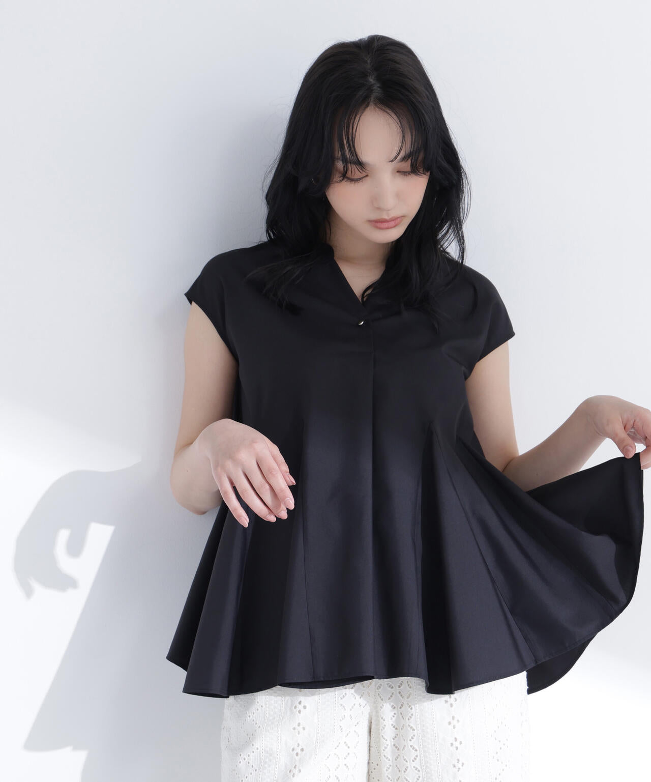 マチフレアブラウス | NATURAL BEAUTY BASIC（ナチュラルビューティー
