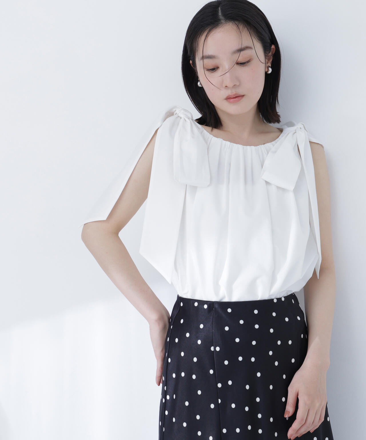 sweet掲載＞＜ちょうど、いい服＞ときめき♡リボンブラウス | NATURAL