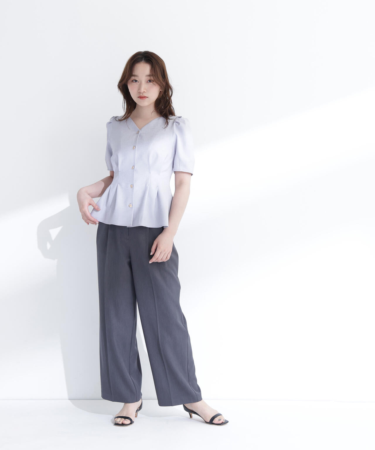 ウエストタックブラウス | NATURAL BEAUTY BASIC（ナチュラル