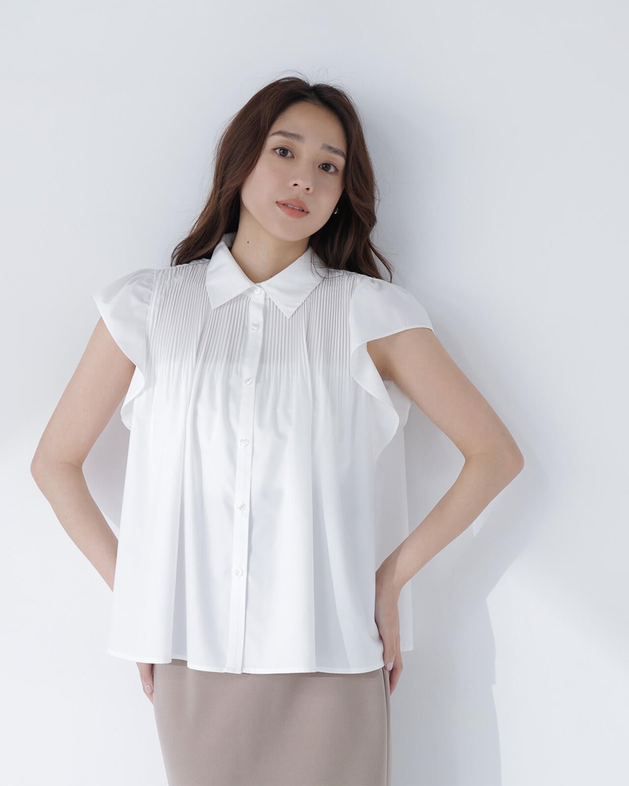 165.5cm 着用サイズ：FR