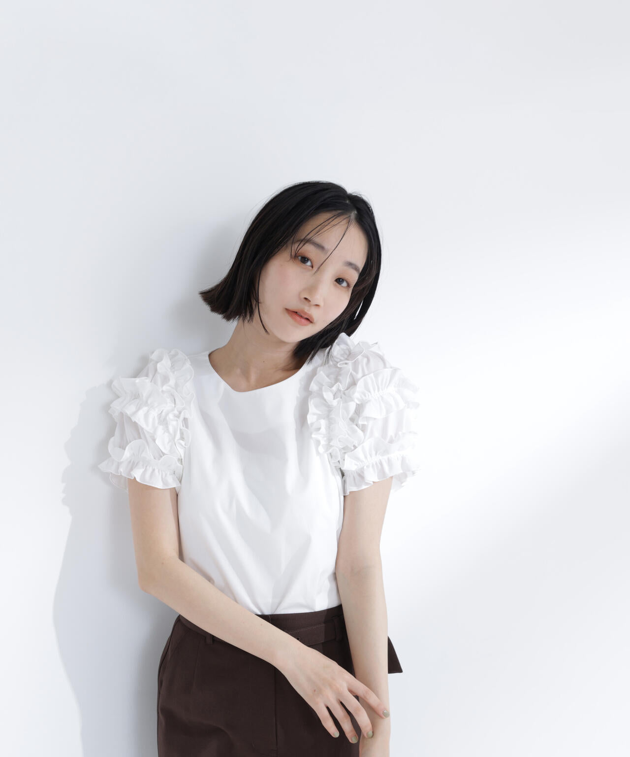 ティアードフリルスリーブブラウス | NATURAL BEAUTY BASIC