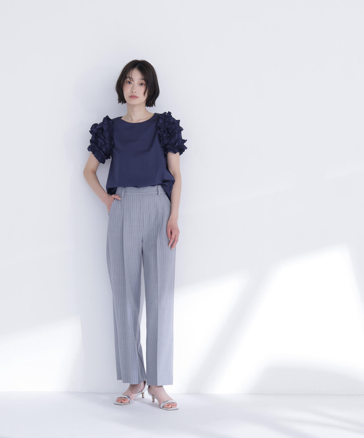 ティアードフリルスリーブブラウス | NATURAL BEAUTY BASIC