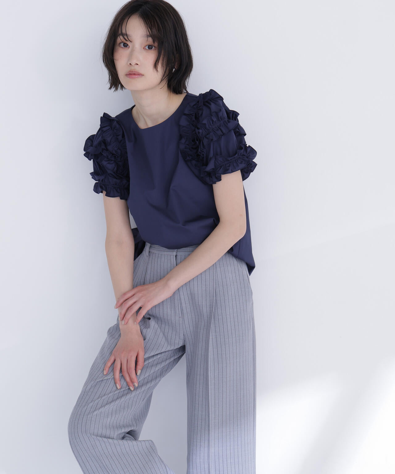 ティアードフリルスリーブブラウス | NATURAL BEAUTY BASIC