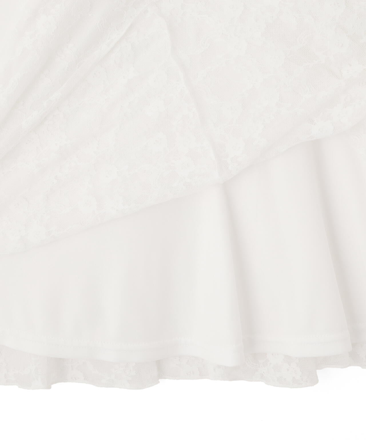 レースギャザーキャミチュニック