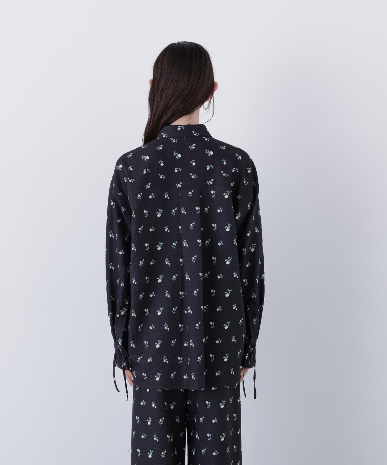 フラワープリント SETUP シャツ