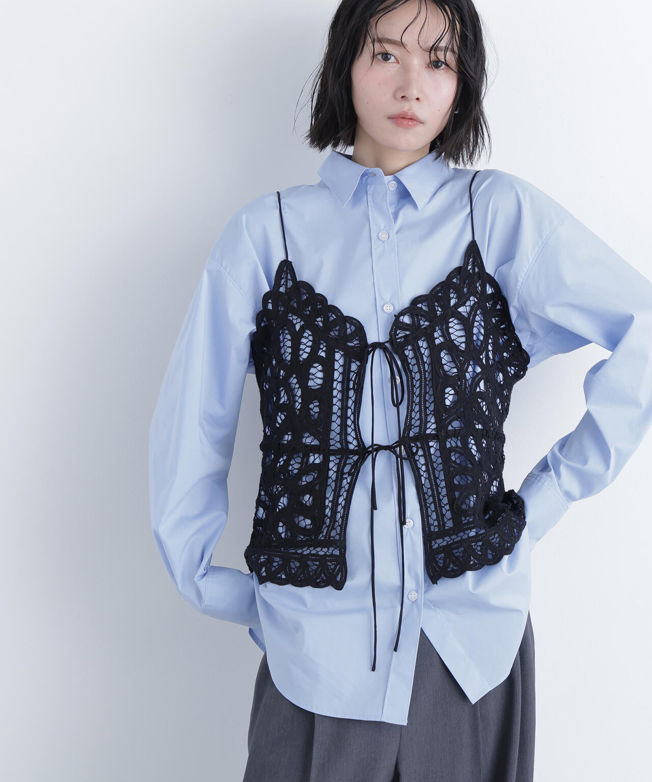 バテンレースビスチェ