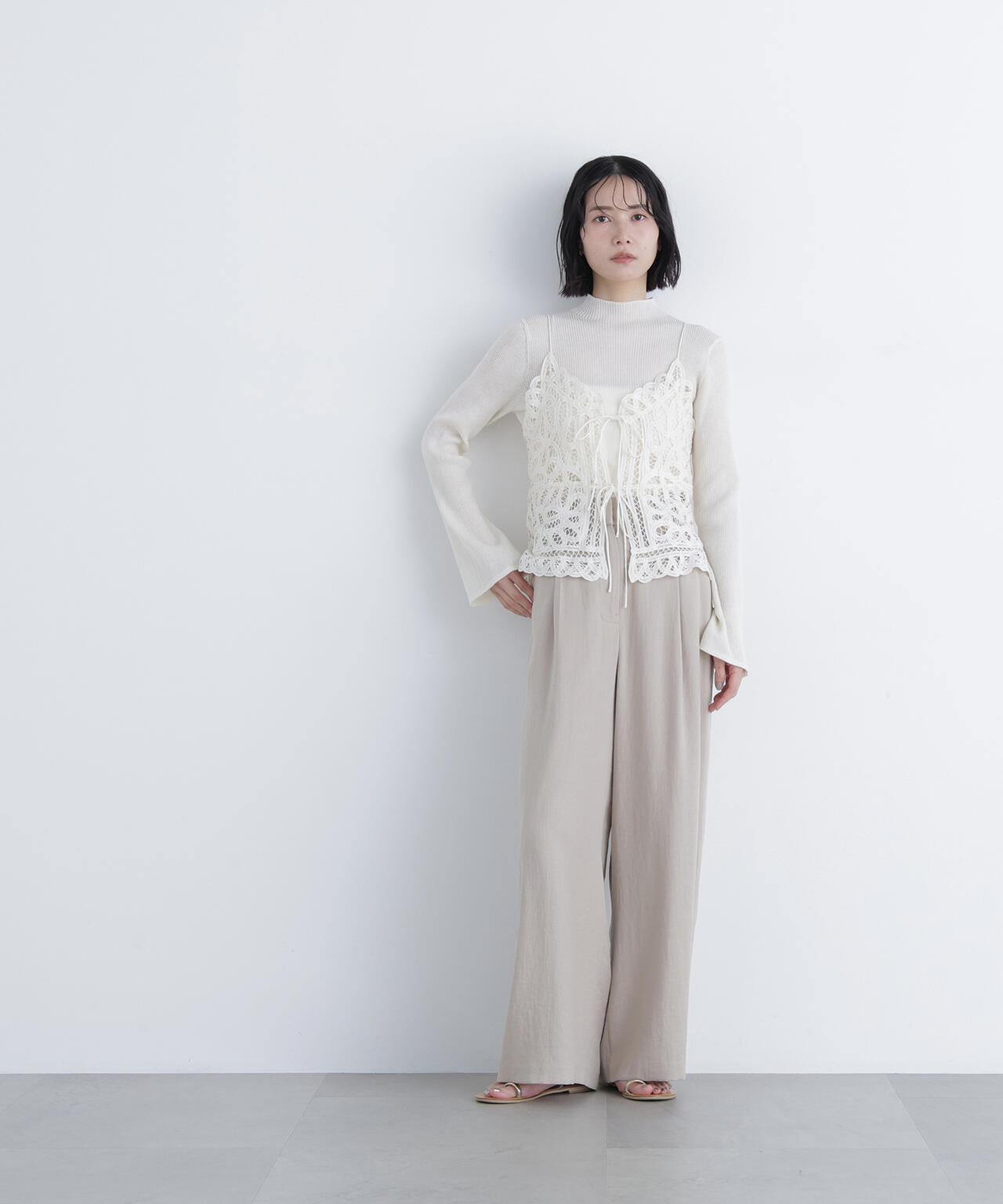 バテンレースビスチェ