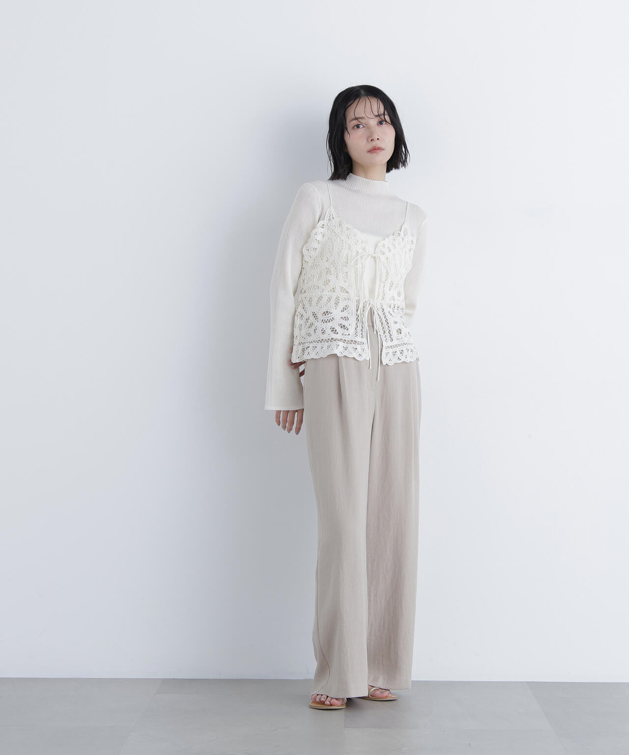 バテンレースビスチェ