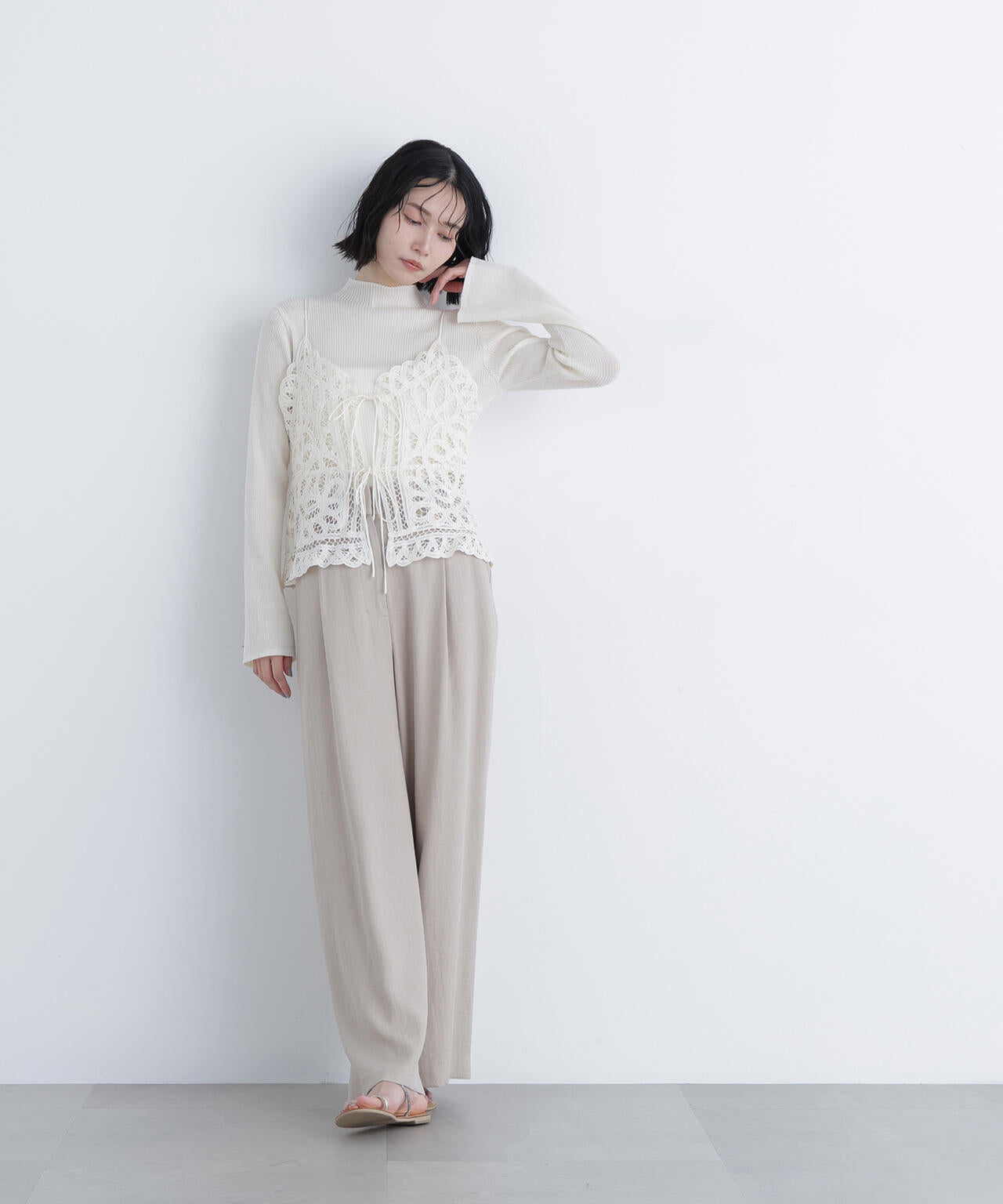 バテンレースビスチェ