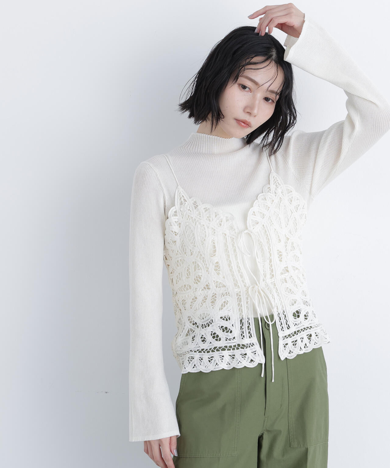 バテンレースビスチェ