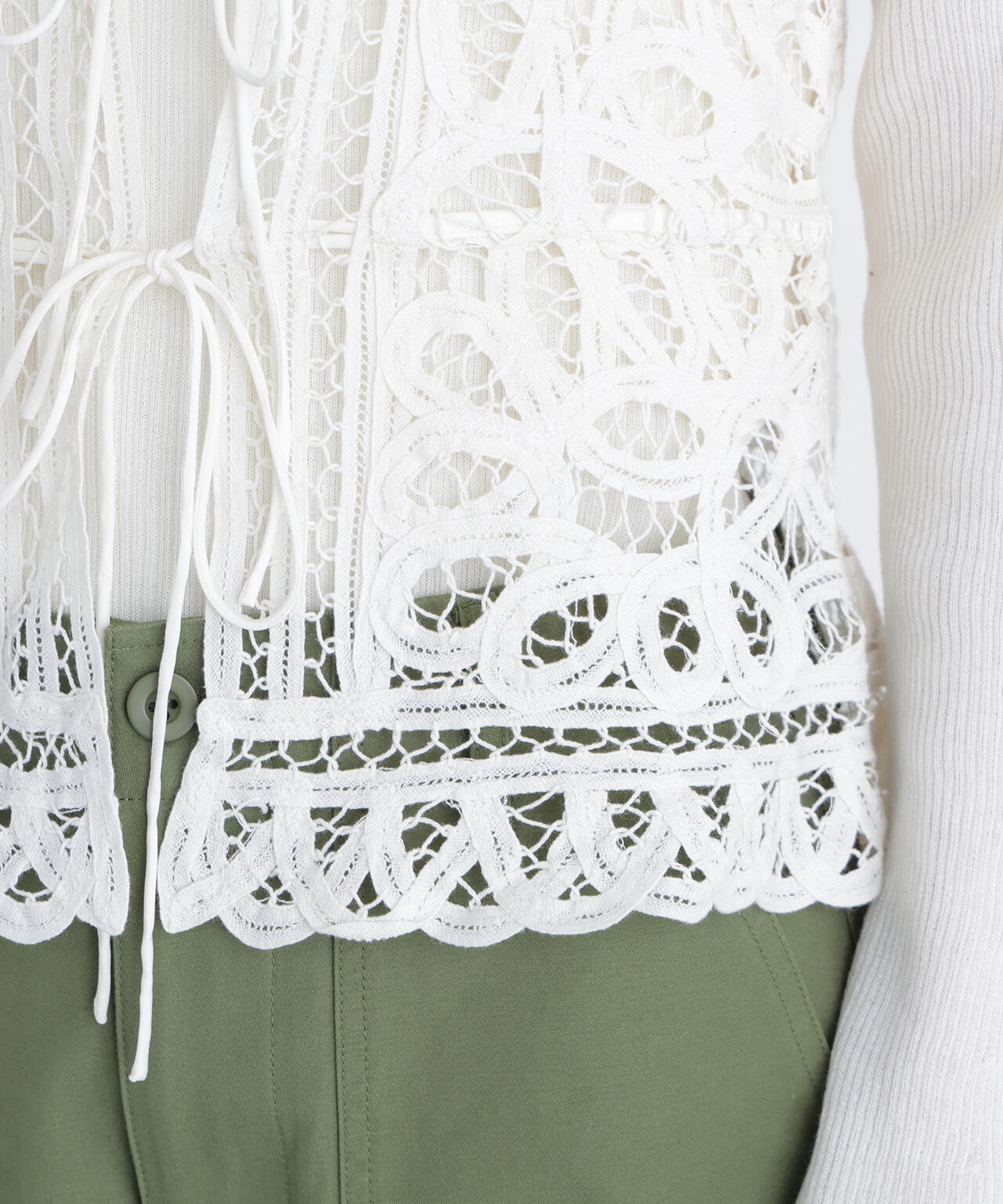 バテンレースビスチェ