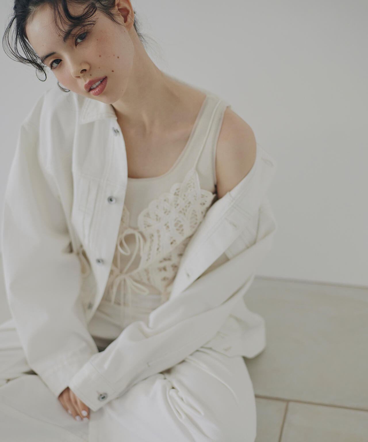 バテンレースビスチェ | N. Natural Beauty Basic*（エヌ ナチュラル