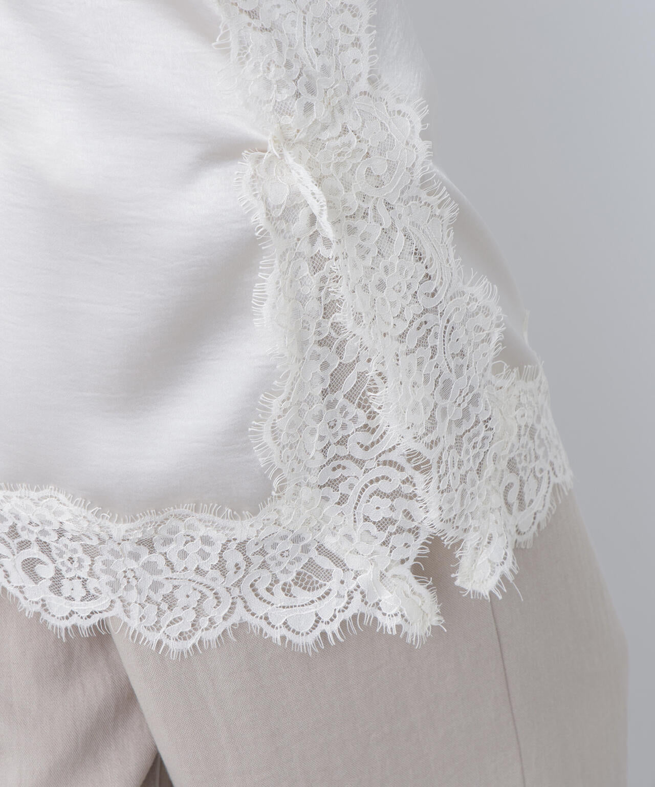 サテンレースキャミソール | N. Natural Beauty Basic*（エヌ