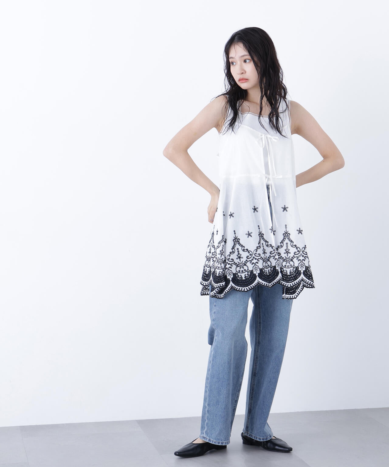 165cm 着用サイズ：M