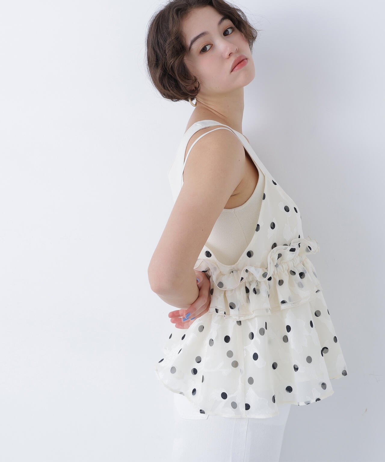 【Ｎ】ドットキャミビスチェ