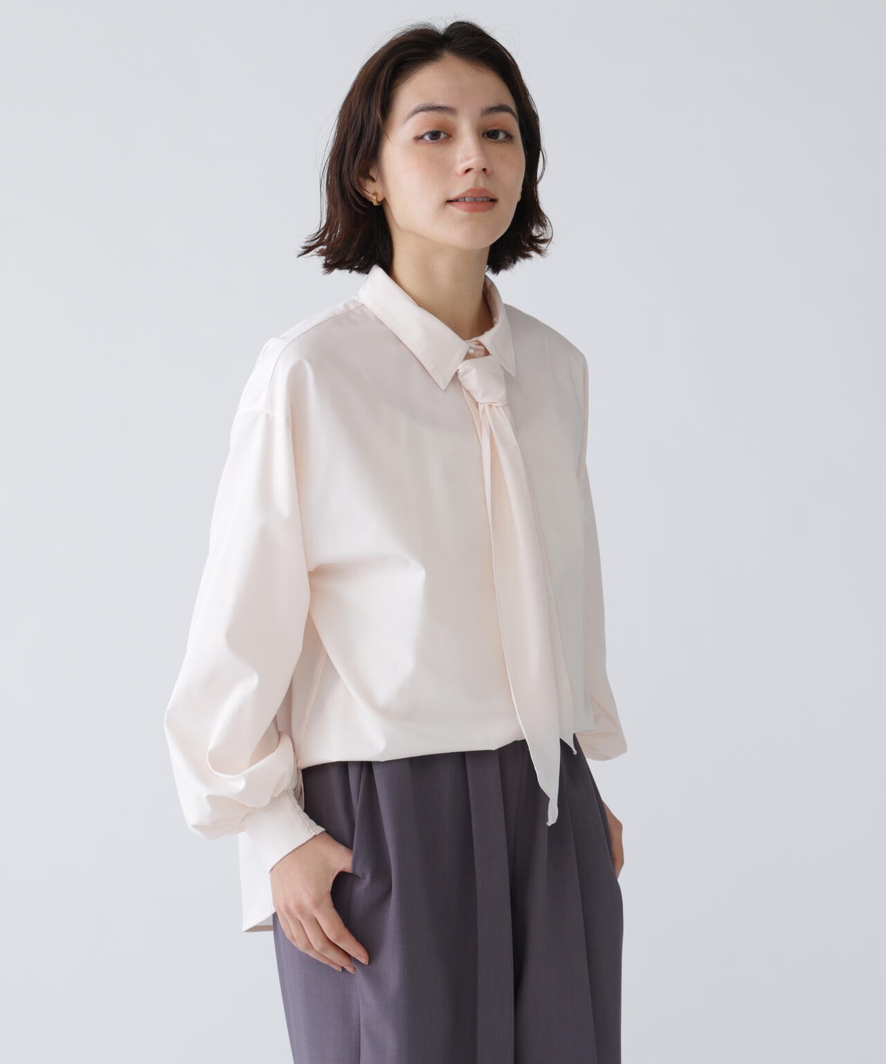 LEE3月号掲載】【365ユーティリティ】洗ってもシワになりづらいボウ