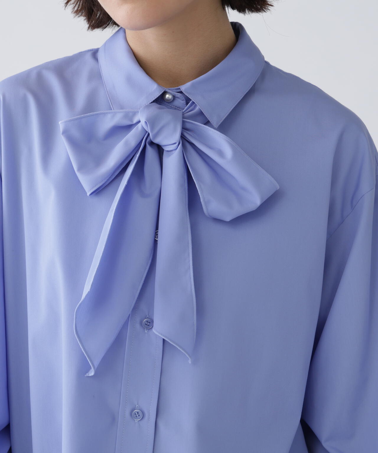 新品未使用　SHE tokyo Allen navy ブラウス 2WAYベーシックシャツ | シャツ・ブラウス | NOELA OFFICIAL WEB STORE