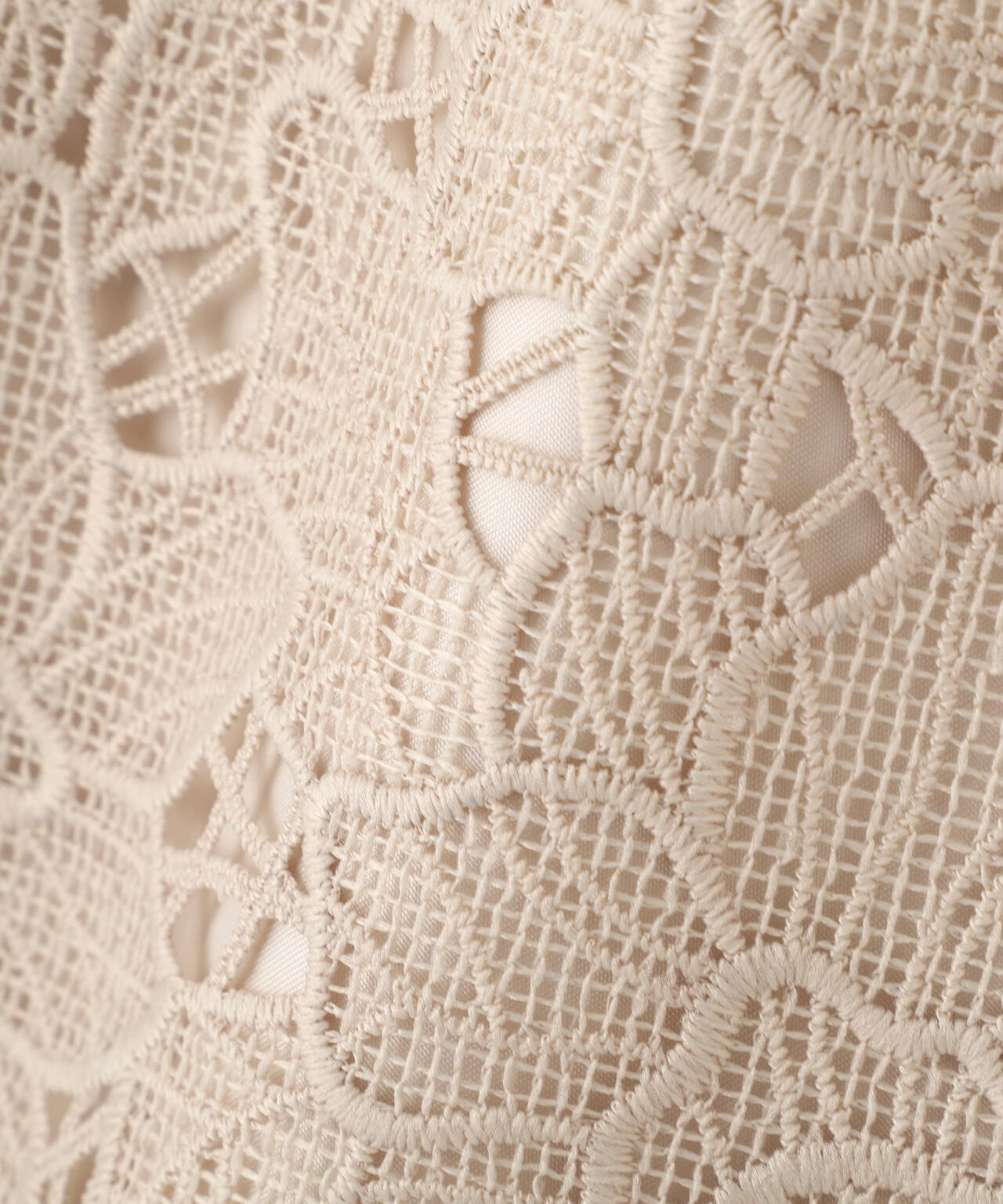 フラワーレースタイトスカート