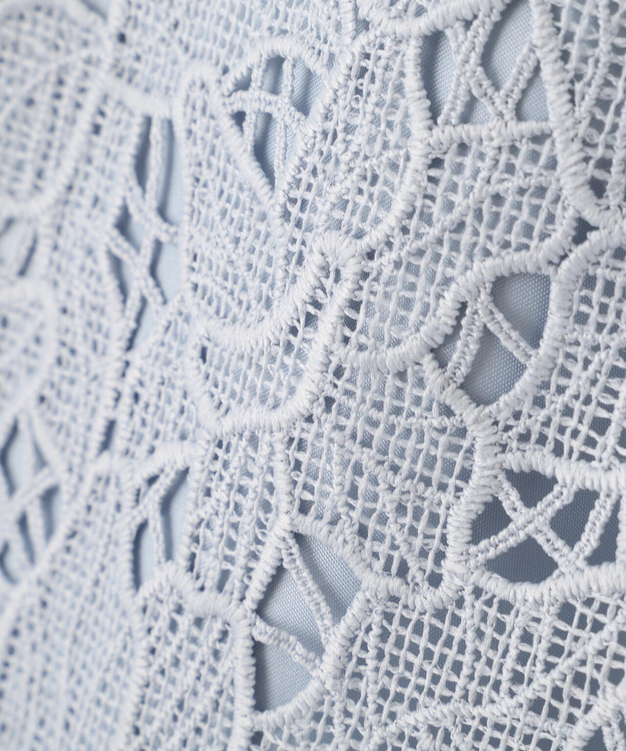 フラワーレースタイトスカート