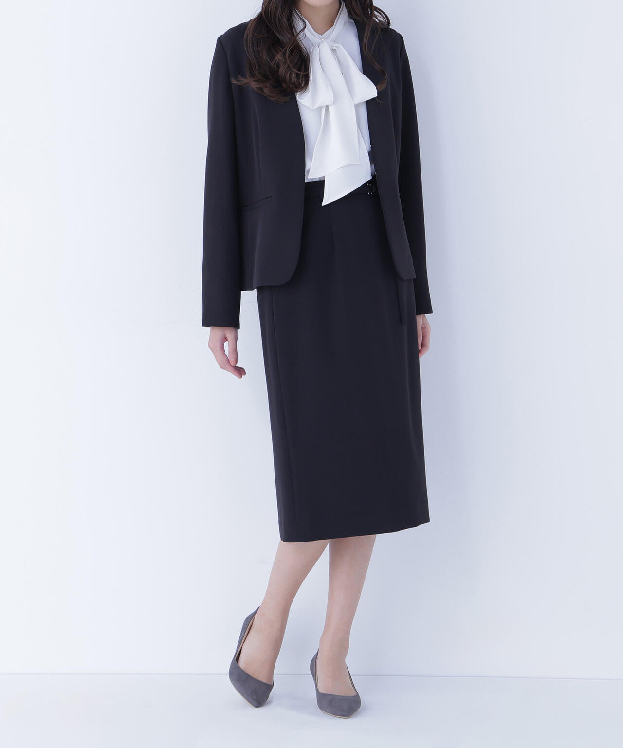 ダブルクロスストレッチ SETUP タイトスカート