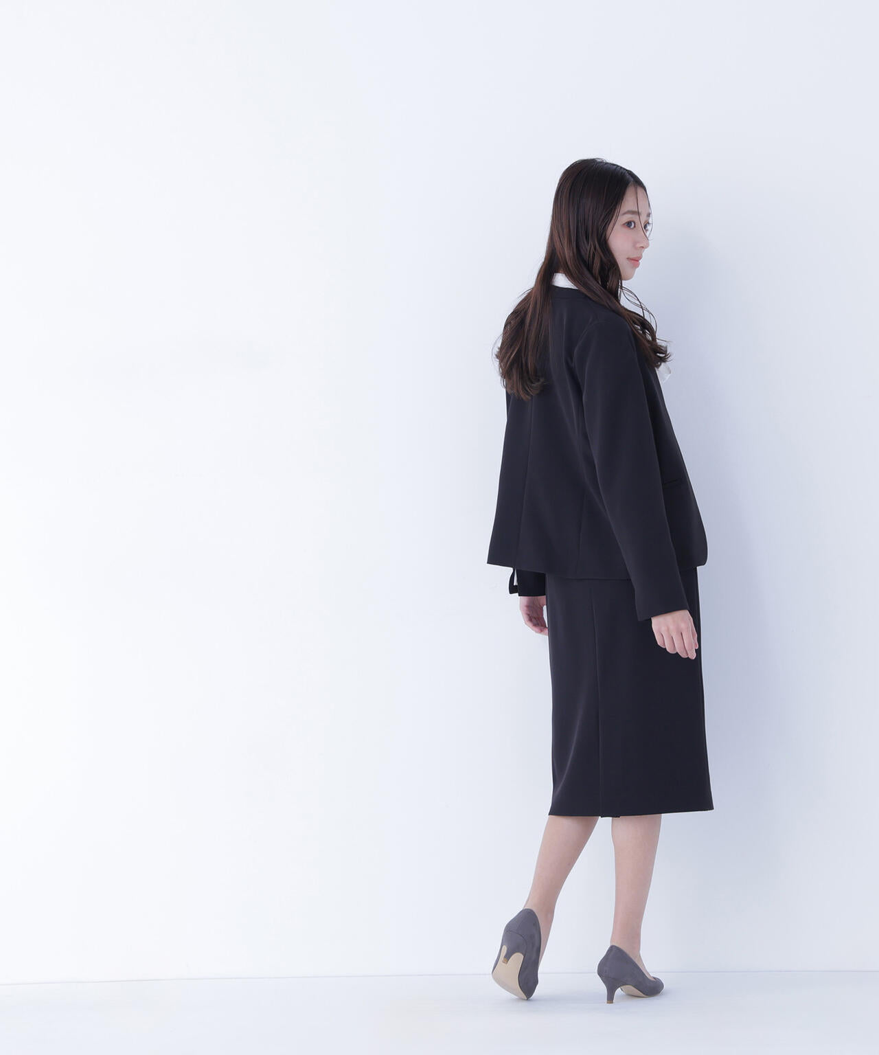ダブルクロスストレッチ SETUP タイトスカート | NATURAL BEAUTY BASIC