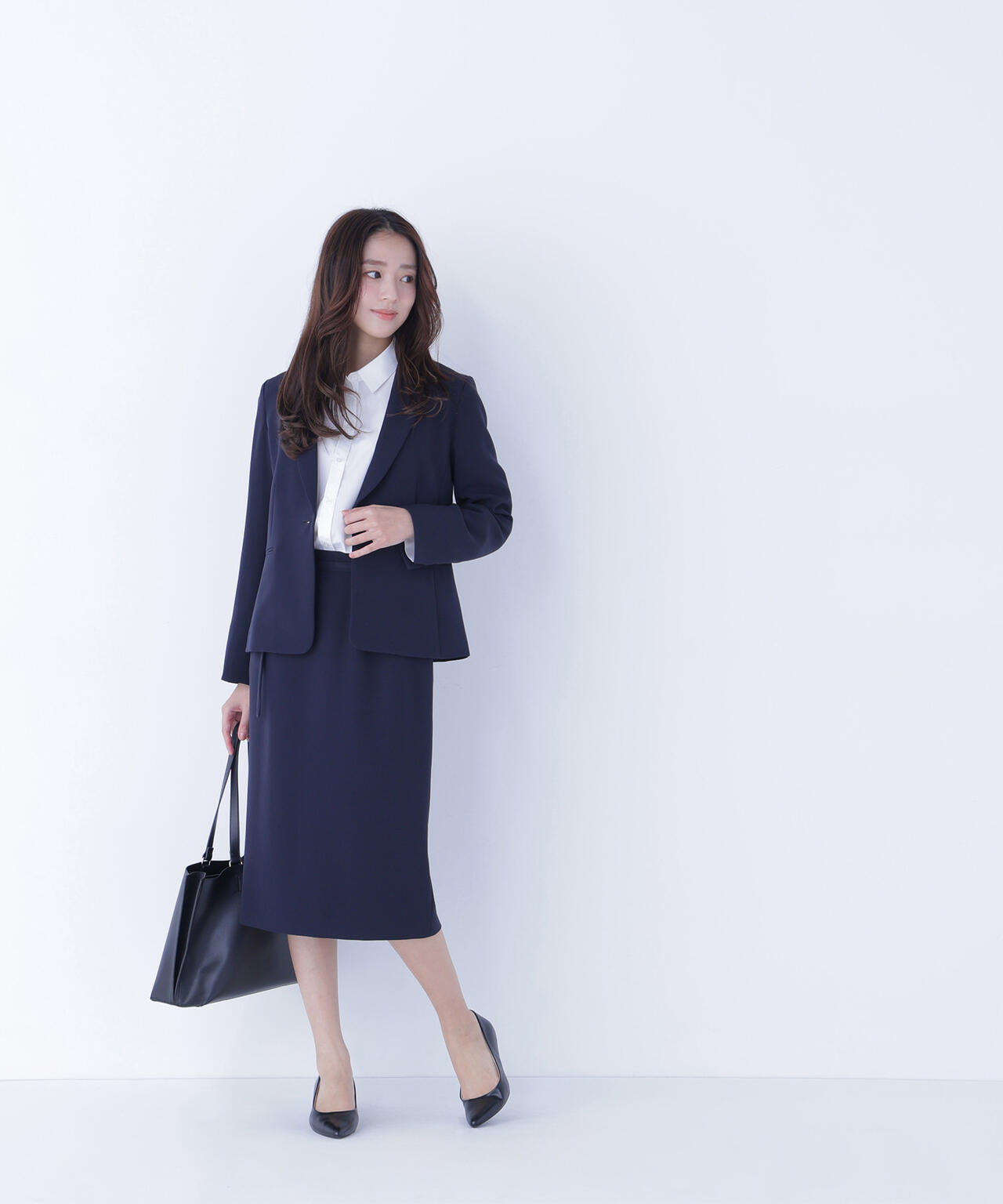 ダブルクロスストレッチ SETUP タイトスカート