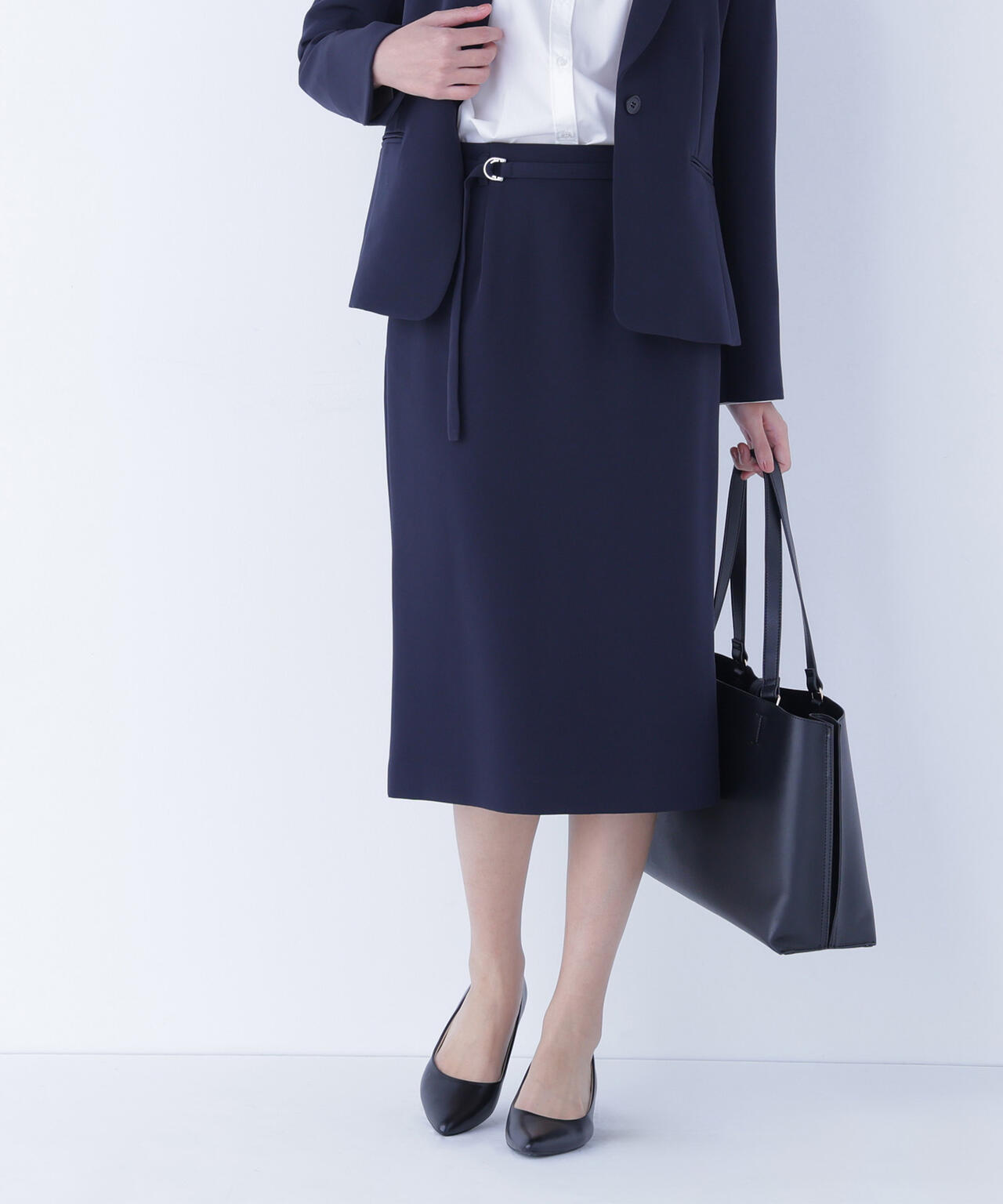 ダブルクロスストレッチ SETUP タイトスカート